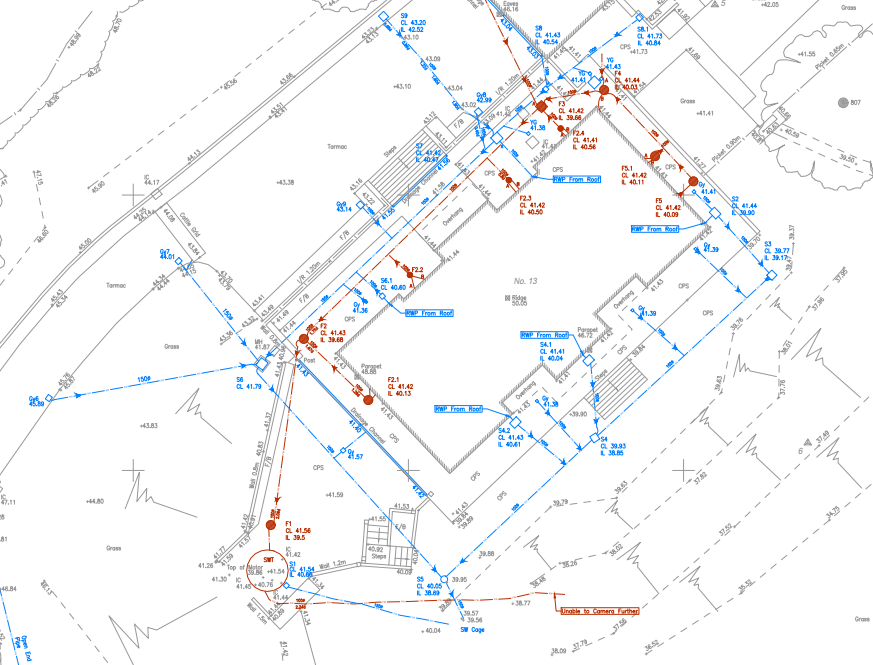 drainage mapping out