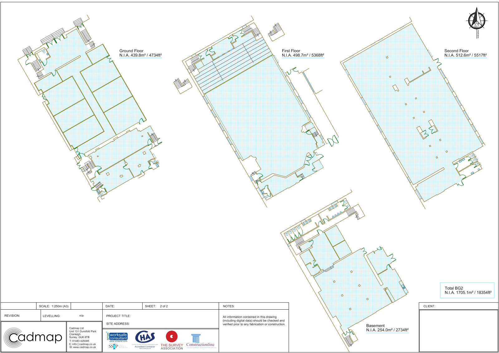 GIA Surveys Cadmap